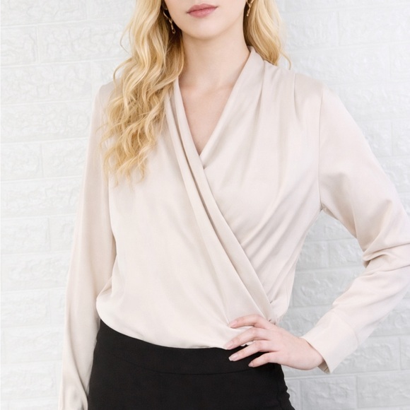Silky Soft Draping Top - Picture 9 of 9
